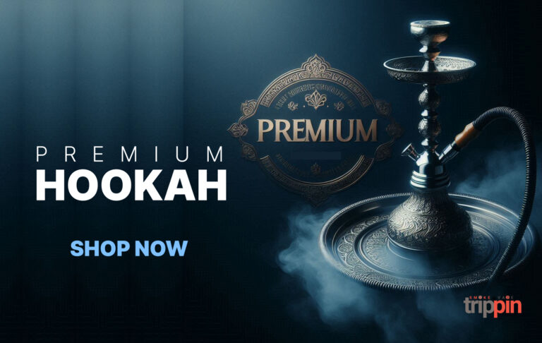 Buy our premium hookah at Trippin Smoke and Vape