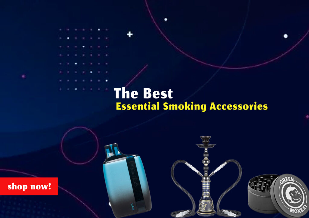 Top 5 essential smoking accessories from Trippin Smoke and Vape in Saint Joseph, MO.